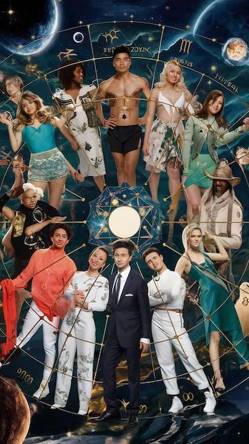 The behavior of zodiac signs on social networks